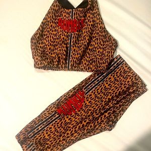 Rumble Boxing Set, sports bra and leggings